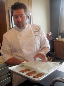 Chef Dustin Valette of Charlie Palmer's Dry Creek Kitchen in St. Helena will be serving a special three-course Easter brunch focusing on locally sourced Sonoma County ingredients