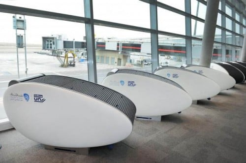 Abu Dhabi Airport GoSleep sleeping pods