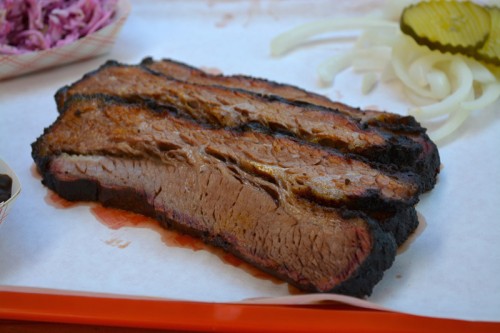 Central Texas-style beef brisket from Horse Thief in Los Angeles