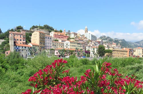 The beautiful city of Ventimiglia is a popular summer destination for tourists on the French Riviera, but it's also a harsh setting for migrants
