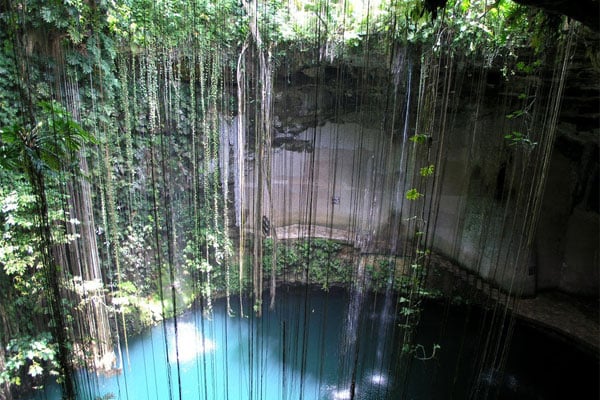 Subterranean treasure: Cenote Ik Kil near Chichen Itza