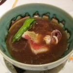 Kinki Eastern Squid and Shishito Consommé