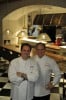 Chefs Rick Tramonto and John Folse