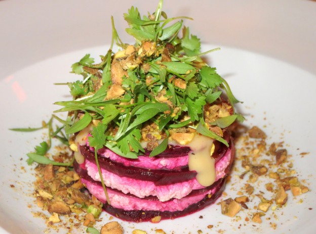 Roasted Beets & Goat Cheese Napoleon