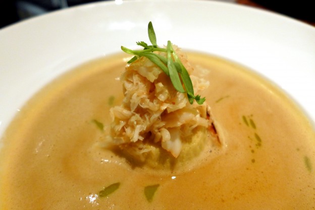 Dungeness crab soup