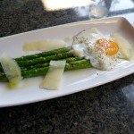 Asparagus and egg