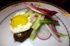Venison sausage and egg