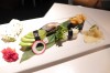 Vegetarian sushi sample platter