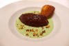 Chocolate quenelle