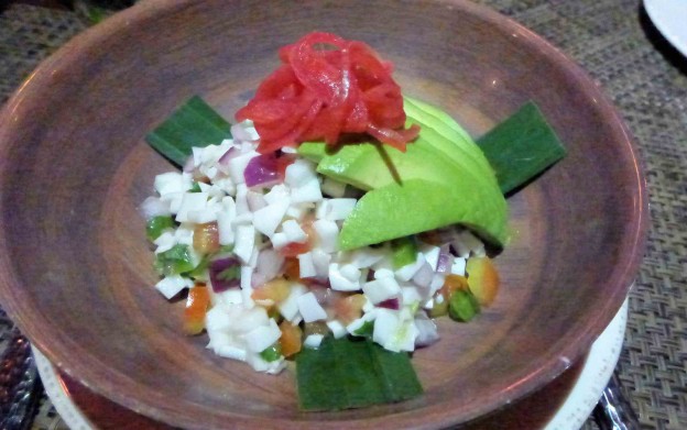 Coconut citrus salad