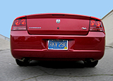 rear view of Dodge Charger RT