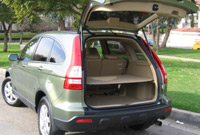 The Honda CR-V now has a traditional tailgate and also offers a split load floor