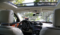The interior of the 2011 Jaguar XJL