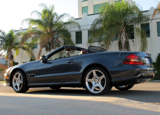 A side view of a 2011 Mercedes-Benz SL550