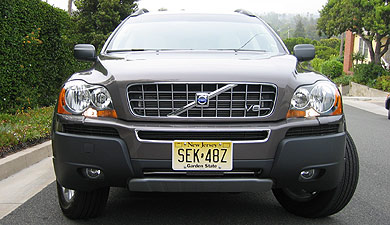 A front view of the 2005 Volvo XC90 V8 AWD ASR7
