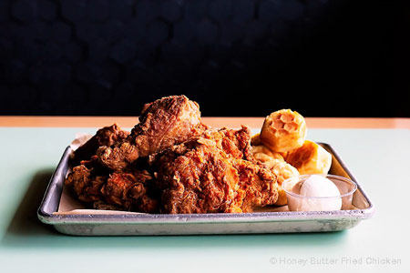Chicago's Honey Butter Fried Chicken makes memorable poultry, all salty-sweet and served with honey butter