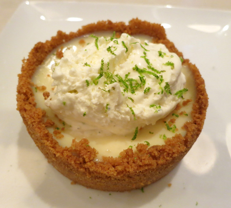 Kei lime pie at Blue Plate Oysterette in Santa Monica