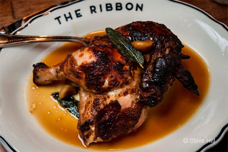 The Ribbon features simple but well-executed American fare