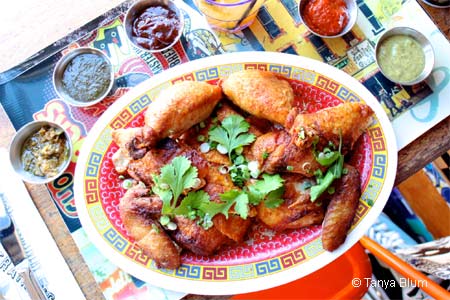 Chef Marcus Samuelsson's Harlem homage to chicken has a few nods to his native Ethiopia