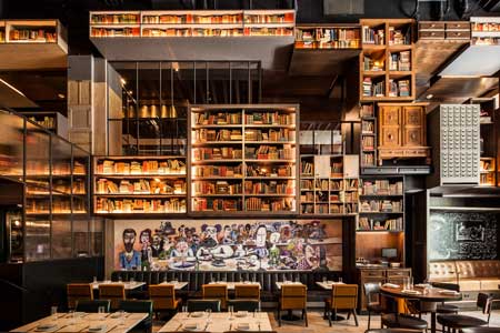 It's a feast for the senses and palate inside this Streeterville hotel restaurant.