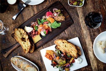 Brentwood branch of the seasonal small plates restaurants from Suzanne Goin and Caroline Styne.