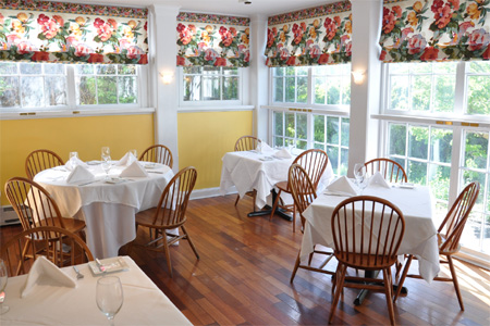 A grand country setting for an upscale, citified meal.