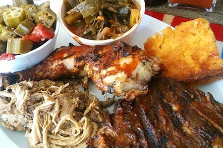 Baby Blues BBQ serves up Memphis ribs, pulled pork, beef brisket and more.