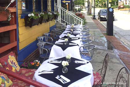 Parisian bistro classics are served at this restaurant in Baltimore’s quaint Mt. Washington Village.