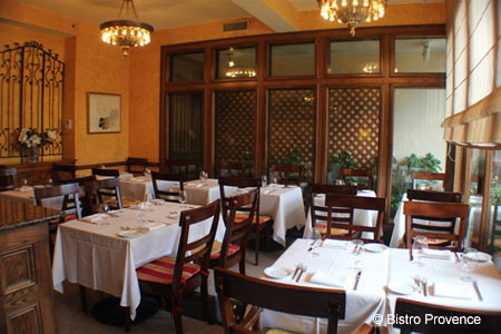 Bistro Provence serves accomplished French fare in Bethesda, Maryland