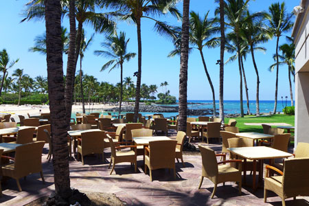 Open-air oceanfront restaurant offering an elegant setting and Hawaii Regional fare.