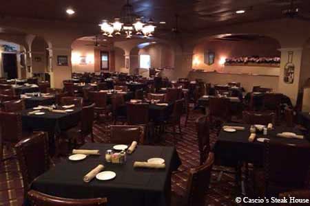 Steakhouse offering certified Angus beef, Italian fare and seafood in a casual setting.