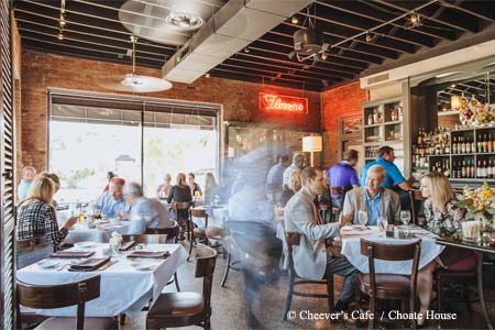 Cheever’s Café redesigns comfort food with contemporary flair.