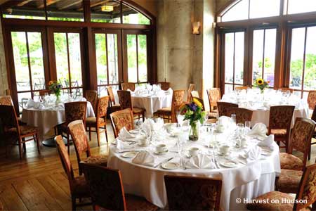 Inventive Italian cuisine in a serene setting overlooking the Hudson River Valley and Palisades.