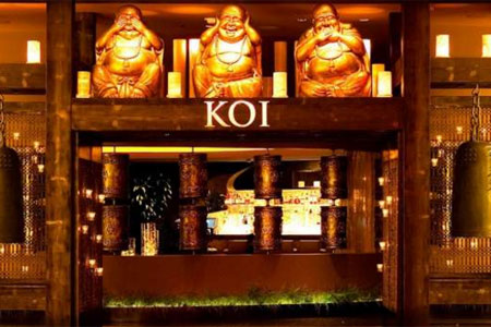 Koi Las Vegas combines Japanese-inspired cuisine with California sensibilities.