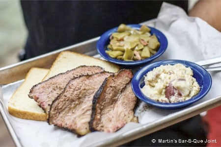 Martin's Bar-B-Que Joint, one of GAYOT's Best BBQ Restaurants in Nashville