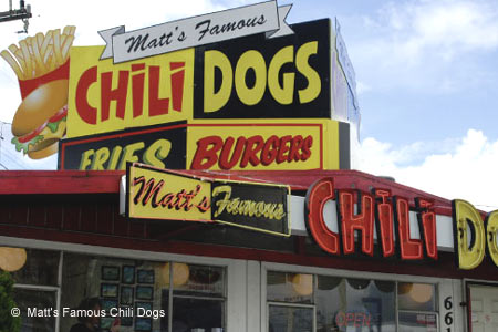 Matt's Famous Chili Dogs