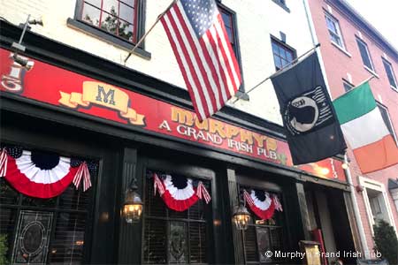 Listen to traditional Irish music and throw back a Guinness or two at this Alexandria pub.