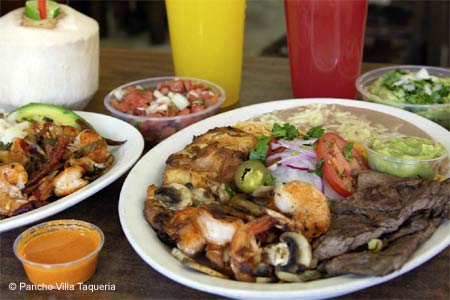 A local favorite for tacos and burritos, which also means a long line but it moves quickly.