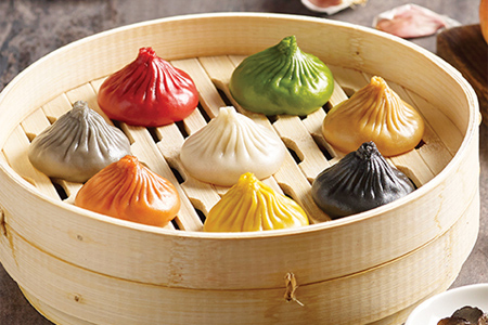 Rainbow xiao long bao, Shanghainese dim sum and more at South Coast Plaza.