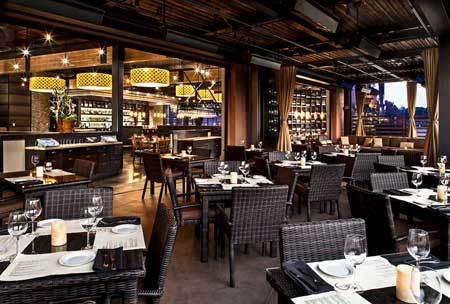 Metropolitan ambience and seasonal, contemporary comfort food converge to create a cool Irvine Spectrum venue.