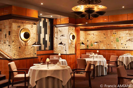 New decor at Pierre Gagnaire in Paris New decor at Pierre Gagnaire in Paris