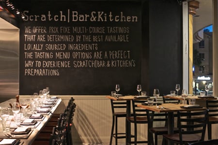 Chef Phillip Frankland Lee offers a fun culinary experience at Scratch Bar & Kitchen in Encino