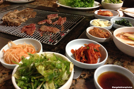 Smoky and noisy, this is one of the city's best spots for cook-it-yourself Korean barbecue over a tabletop charcoal grill.