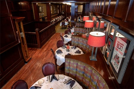 Dining at St. Elmo Steak House restaurant is an Indianapolis tradition