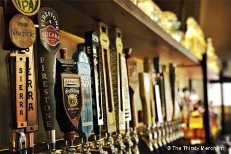 Craft beers, bar food and games in Valley Village.