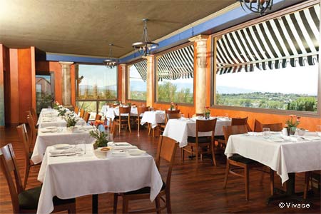 Vivace restaurant in Tucson is appropriate for a romantic dinner or just a get-together with friends