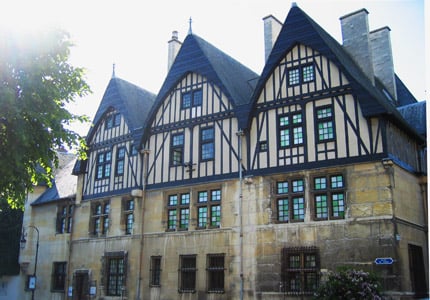 The Musée-Hôtel Le Vergeur in Reims, France, houses historical prints, paintings and furnishings of the Champagne region