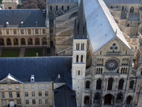St. Remi Basilica is the largest Romanesque pilgrimage church in northern France