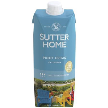 Sutter Home Pinot Grigio is a light and refreshing wine with crisp citrus flavors