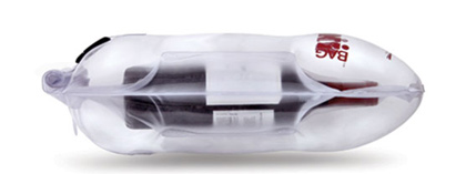The VinniBag air chambers create a cushion to prevent leaks and breakage